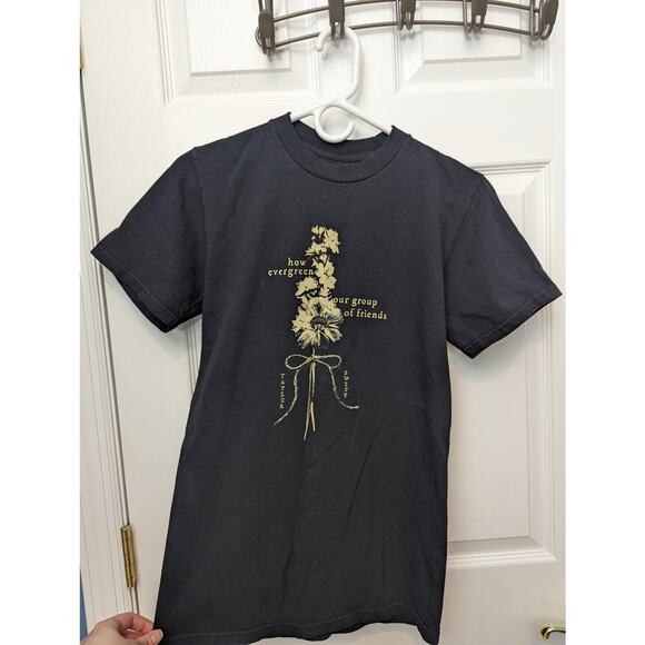 Taylor Swift Size S Evermore Shirt Rare How Evergreen Our Group Of Friends - Picture 7 of 7